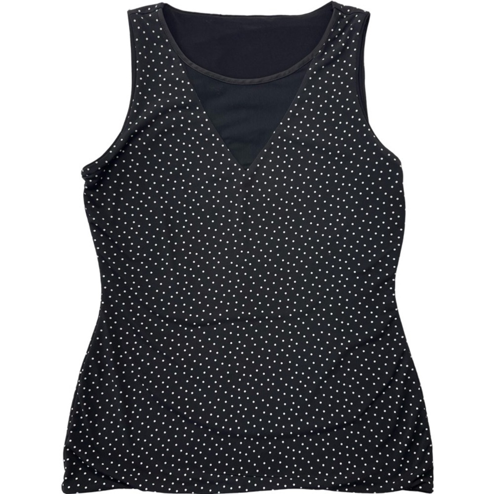 ✅ White House Black Market Black Reversible V-neck liquid Jersey top XS